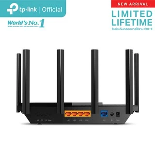 TP-Link Archer AX72 AX5400 Dual-Band Gigabit Wi-Fi 6 เราเตอร์เพื่อ 8K Streaming เกมส์ออนไลน์ พร้อม 6 เสาสัญญาณคุณภาพสูง