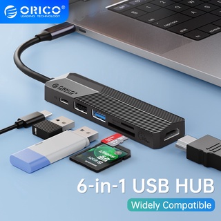 Orico ตัวแยก Type C USB C อินเตอร์เฟซ Type-C อเนกประสงค์ USB 3.0 HDMI 5gbps สําหรับ Macbook(MDK 4 5 6P)