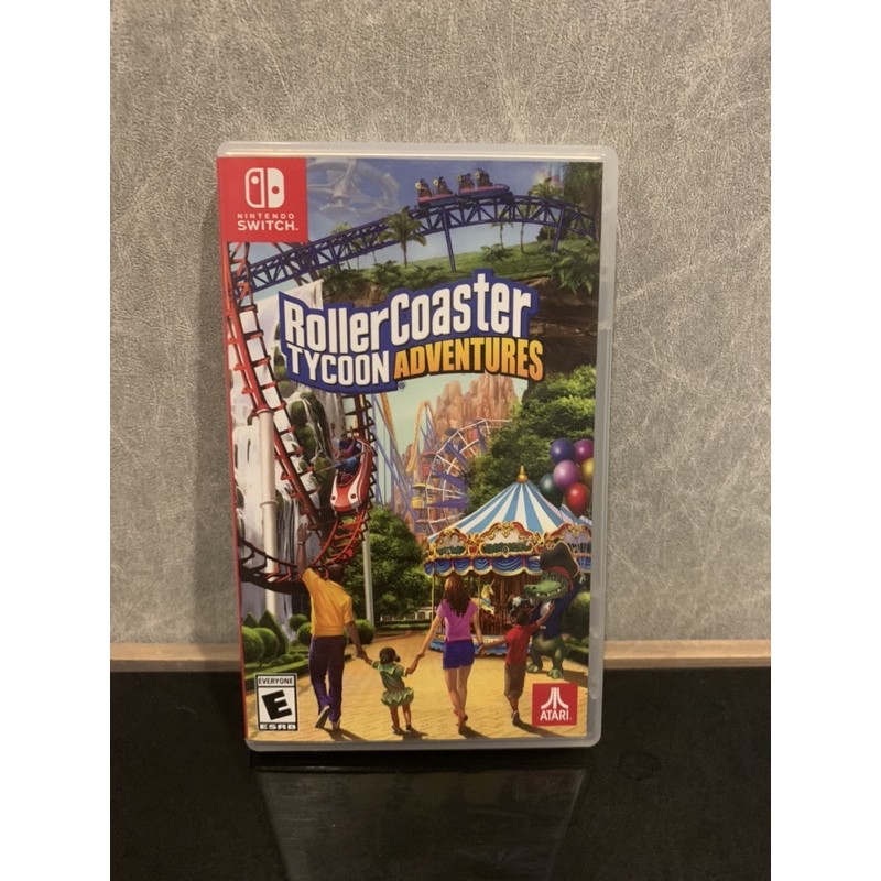 แผ่นเกมมือสอง Nintendo Switch - Roller Coaster Tycoon Adventures