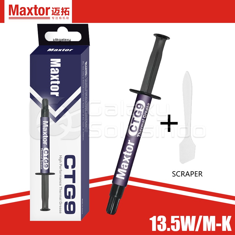 Maxtor CTG9E 2Gr CPU Cooling Conductive Thermal Paste