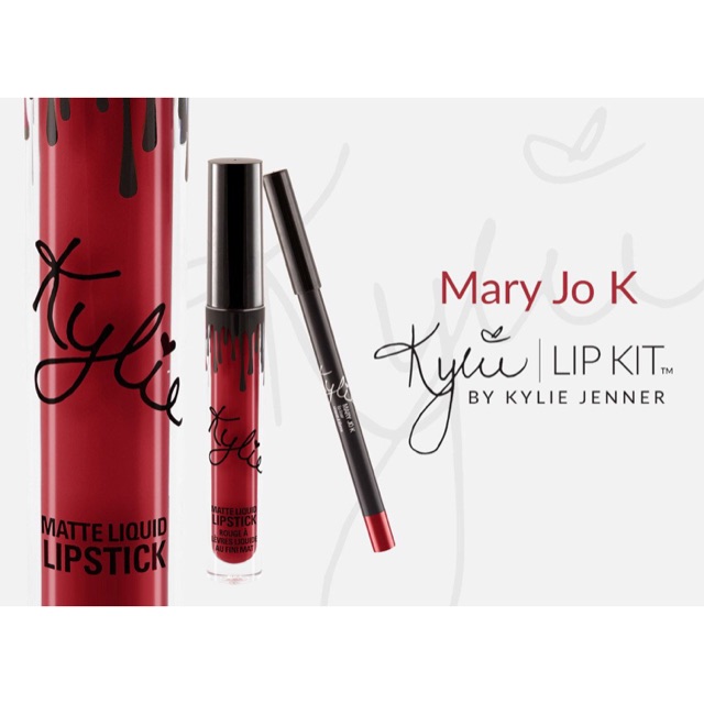 เปิดจอง Kylie Lip Kit Mary Jo K