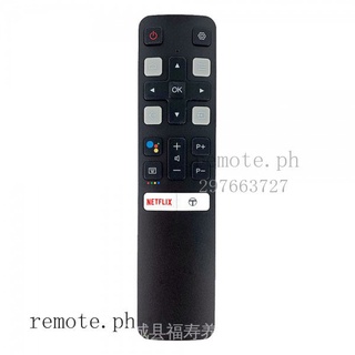 ใหม่ ของแท้ รีโมตคอนโทรล RC802V FUR6 สําหรับ TCL Voice TV 55P8S 40S6500 43S6510FS