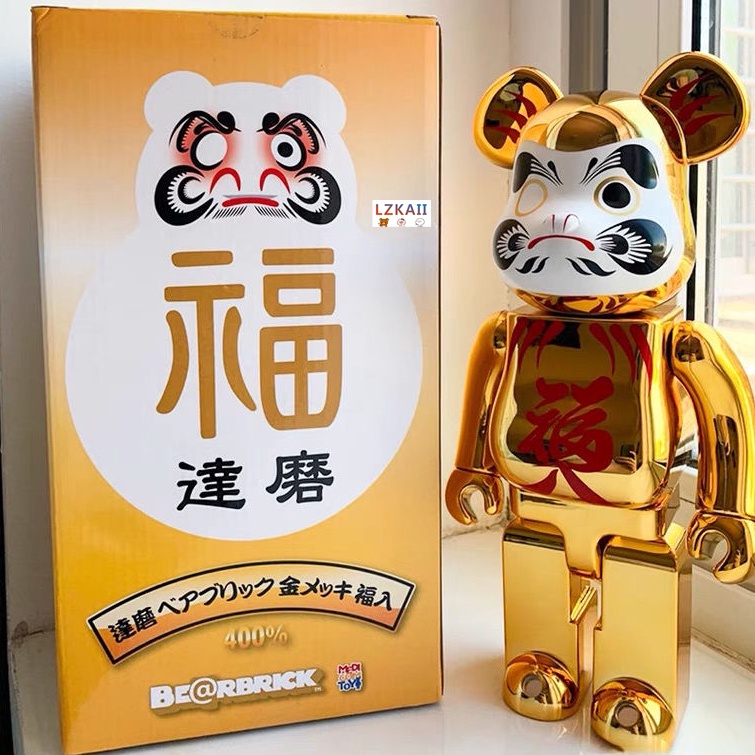 Bearbrick - ฟิกเกอร์อนิเมะ Dharma Ver. 400% 28 ซม. SG2 คุณภาพสูง สําหรับเก็บสะสม