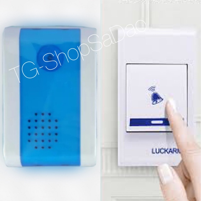 LUCKARM กระดิ่งประตู/กริ่งบ้าน Intelligent Wireless Remote Control ...