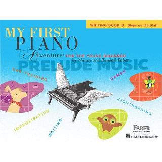 (โค้ดINCSM2Lลด70฿) My First Piano Adventure: Writing Book B HL00420262