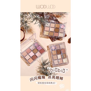 W920 WODWOD be shine colorful EYE SHADOW วอดวอด อายแชโดว์ 12สี เพกเกทน่ารักขนาดพกพา