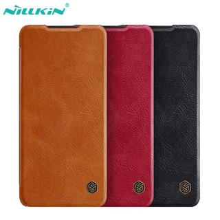 (พร้​อมส่งในไทย)Nillkin QIN Leather CaseเคสหนังฝาพับQIN For Xiaomi Redmi Note10​ 4G/Redmi Note10S