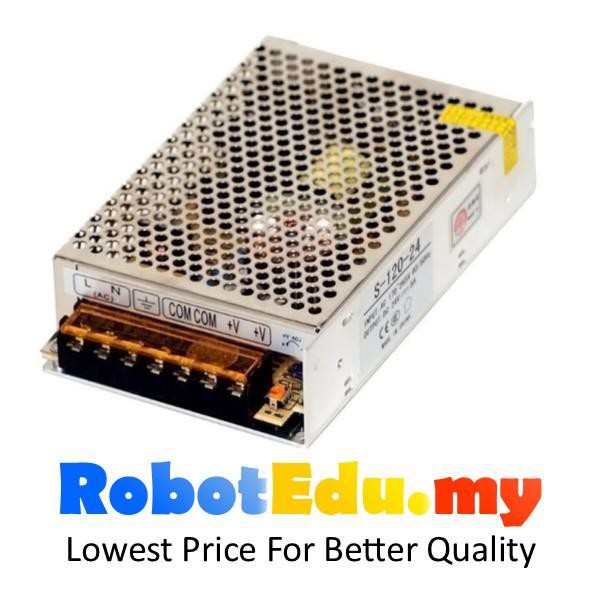 [PSU] 240V AC to DC 24V 5A 120W กล้องวงจรปิด LED Strip CNC Machine Switching Power Supply Adapter Ch