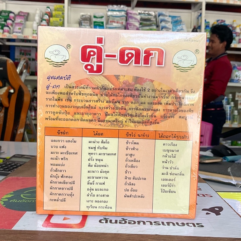 คู่ดก เร่งออกดอก ติดผล ขยายลูก เพิ่มน้ำหนัก - รูปที่ 2