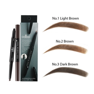 OD705 เขียนคิ้ว Odbo Auto Eyebrow Pencil ดินสอเขียนคิ้วแบบออโต้