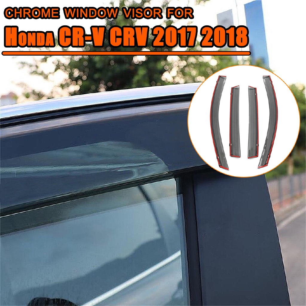 Car Truck Parts Set Window Rain Guard Visor For Honda Cr V