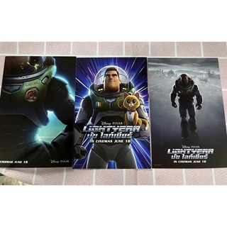 ได้ 3 ใบก่อนใคร โปสการ์ด Buzz lightyear บัซ ไลท์เยียร์ major แท้