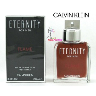 Calvin Klein Eternity Flame For Men Edt 100 ml.  ( กล่องซีล )..