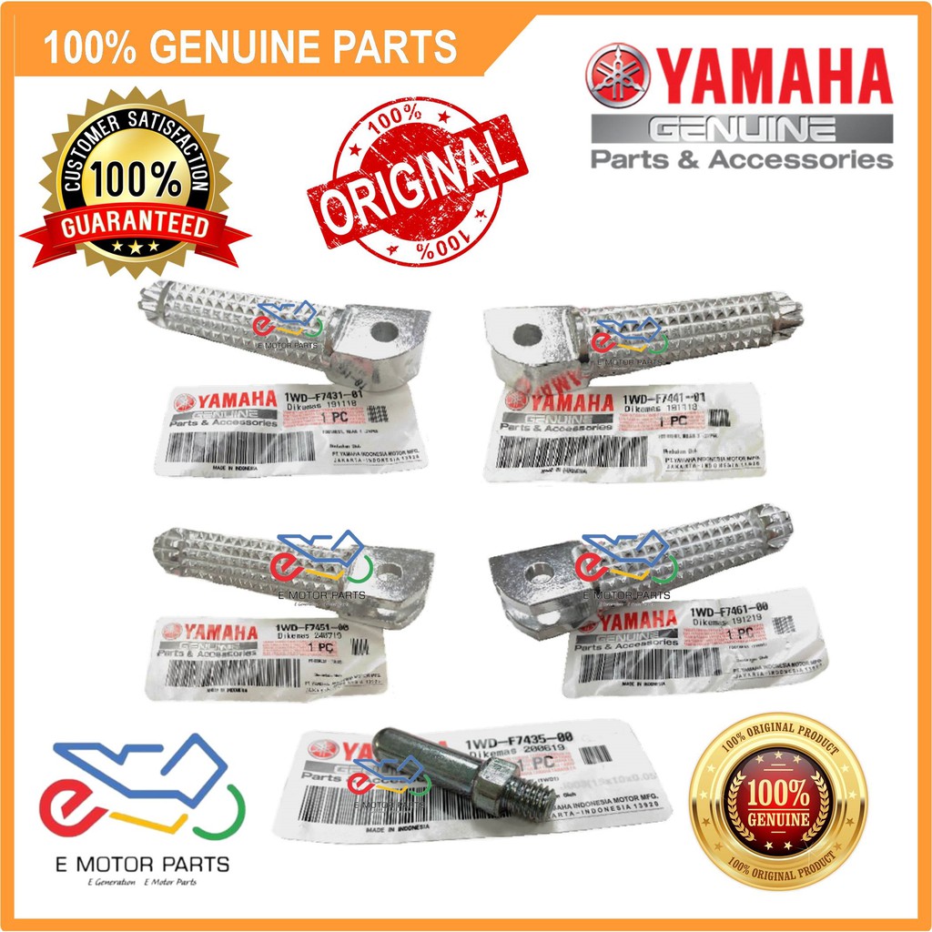 R25 FOOTREST R25 FOOTREST R25 REAR FOOTREST ALLOY PIJAK KAKI R25 FOOTREST BOLT