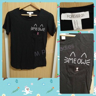 เสื้อยืดสีดำ  (F21-008)