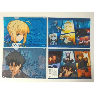 แฟ้มอนิเมะA5 Fate / Zero (A)set2แผ่น