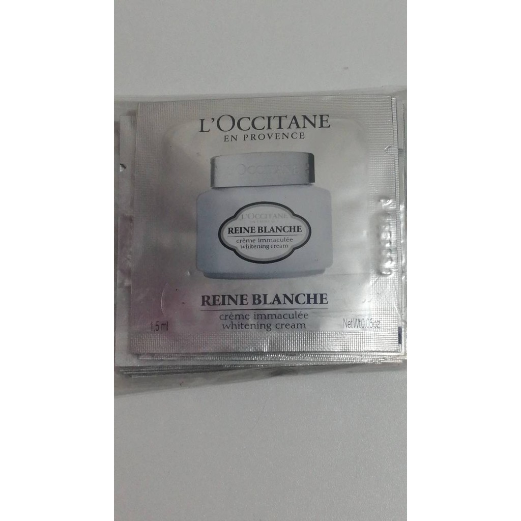 Loccitane Cream immacule whitening 1.5ml