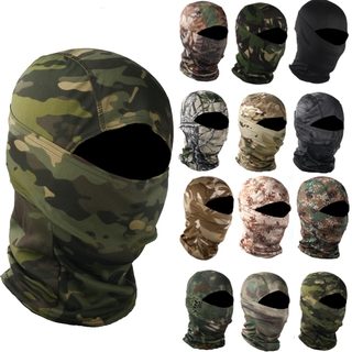 Motorcycles Camouflage Military Hunting Tactical Balaclava Masks Ski Cycling Full Face Cover Winter Neck Head Warmer Bike Windproof Bandana Scarf