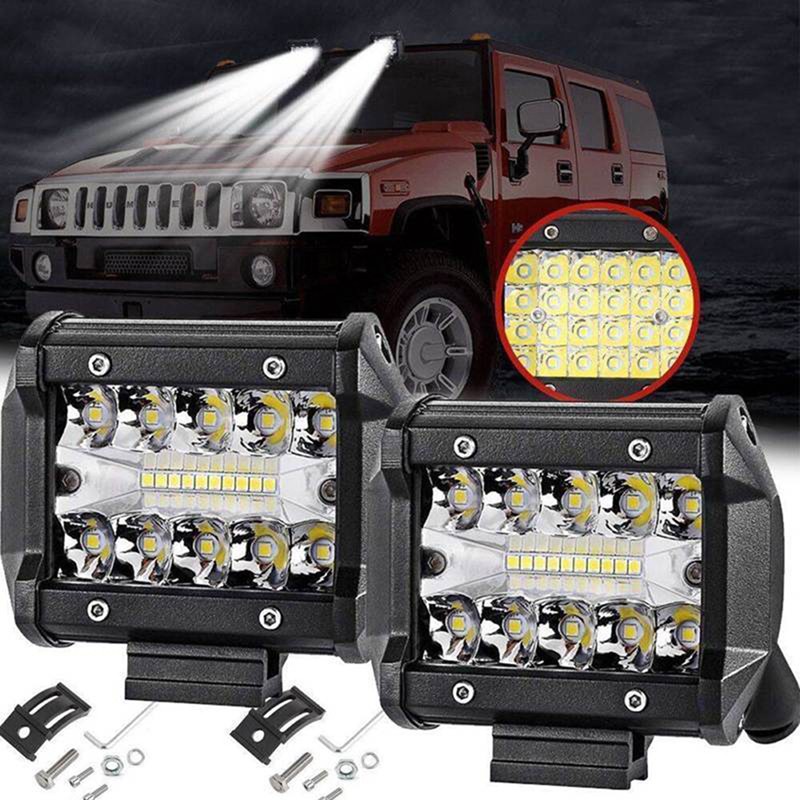 10pcs 4/" 40W CREE LED Work Light Bar Pods SPOT Beam Cube Offroad SUV ATV UTE 4WD
