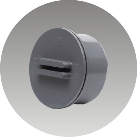 Rucika Clean Out / Co / Dop / Cap Pvc 4"" D