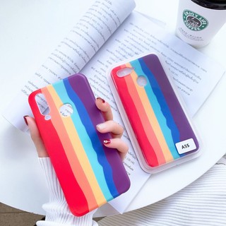 เคสสายรุ้ง เคส Oppo A16 Reno4 A5s A5/A9 2020 A3s A92 A31 A12 F9 F11pro A53 เคสออปโป้ case เคสกันกระแทก เคสโทรศัพท์ Oppo