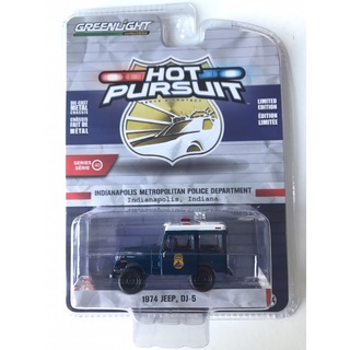 Greenlight 1/64 Hot Pursuit Series 40 - 1974 Jeep DJ-5 42980-A