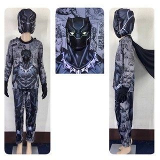 พร้อมส่ง ชุดฮีโร่ BlackPanther (แบล็กแพนเตอร์) เด็ก(ลิขสิทธิ์แท้)