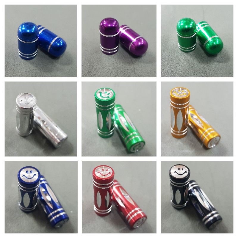พร้อมส่ง จุ๊บลม จุกลมยางมอเตอร์​ไซค์​แต่ง คละสี