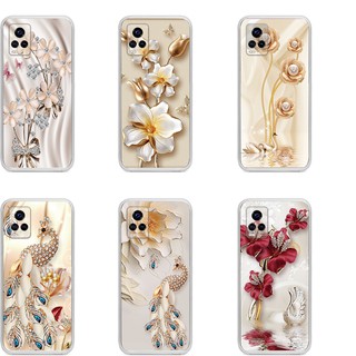 Fashion VIVO V21 4G/5G V21e Y73 2021 เคส case Soft TPU Couple เคสซิลิโคนอ่อนนุ่ม Phone Cover