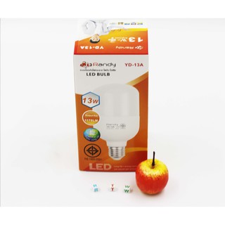 หลอดไฟ LED หลอดประหยัดพลังงาน  LED Bulb Randy YD - 13A