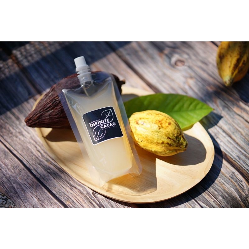 Cacao Juice 100 น้ำผลสดโกโก้สกัดเข้มข้น infinite.cacao ThaiPick