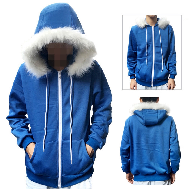Outerwear 369 บาท Anime Undertale Sans Game Cosplay Costume Fur Collar Zipper Unisex Long Sleeve Hoodie Baby & Kids Fashion