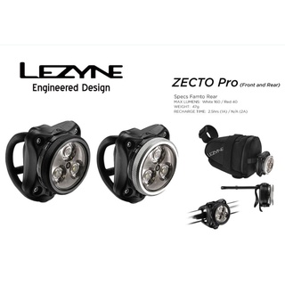 ไฟ LEZYNE ZECTO PRO FRONT OR REAR LED LIGHT