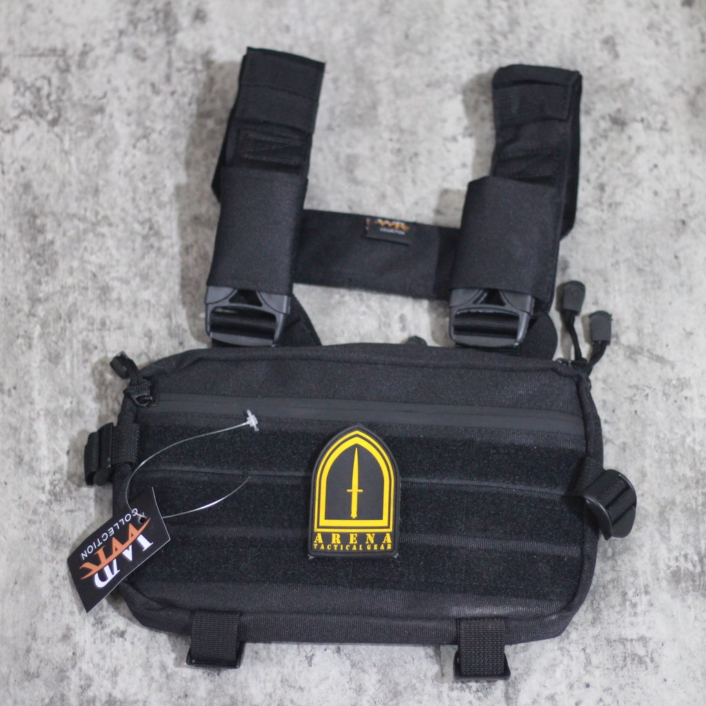 Arena - กระเป๋าคาดหน้าอกยุทธวิธีมัลติฟังก์ชั่นทําจาก Cordura