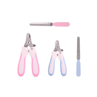 Boqi factory กรรไกรตัดเล็บแมว กรรไกรตัดเล็บสุนัข Pet Nail Clipper ที่ตัดเล็บสุนัข-แมว +ที่ตะไบ S(5027+A2). L(5026+A)