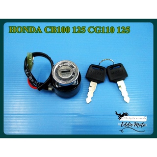 HONDA CB100 125 CG110 125 IGNITION SWITCH and KEY  // สวิทช์สตาร์ท พร้อมลูกกุญแจ ครบชุด สินค้าคุณภาพดี