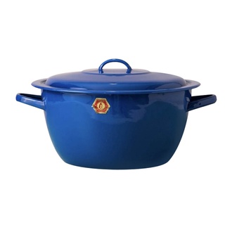 หม้อเคลือบ 2 หู ตรานกเพนกวิน (มีหลายขนาดให้เลือก) (ราคา/ใบ)