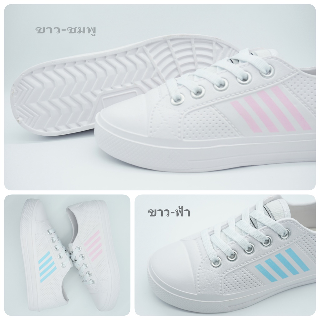 รองเท้ากันน้ำ ใส่ได้ทุกโอกาส​ ทำงาน​ เรียน​ เที่ยวเล่น​ เบามาก ใส่สบายเท้ามาก 36-41 ใส่ได้ทั้งชายหญิง Red Apple TK1601