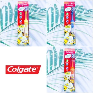 คอลเกต แปรงสีฟันแบตเตอรี่ สำหรับเด็ก Colgate® Kids Battery Powered Toothbrush Minion 1 Count