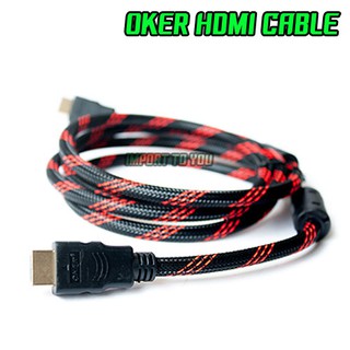 OKER สายHDMI Version 1.4 HDMI CABLE