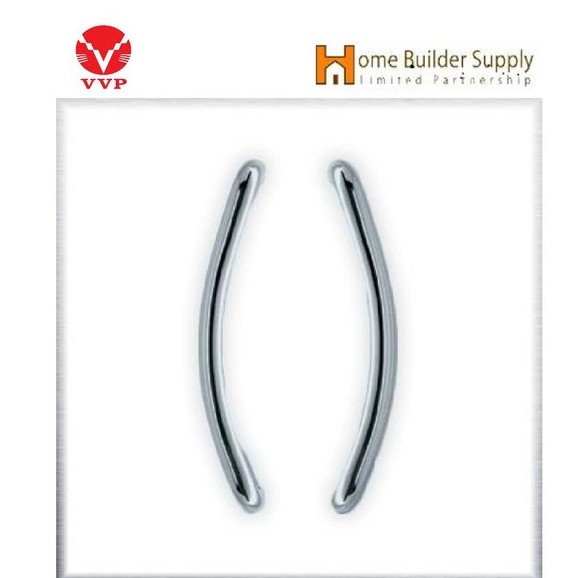 VVPมือจับHD117 ทรงโค้ง,กระจก,อลูมิเนียม,บานไม้  รุ่นHD117 สแตนเลส-PS มือจับสแตนเลส รุ่นโค้ง ผิวขัดเง