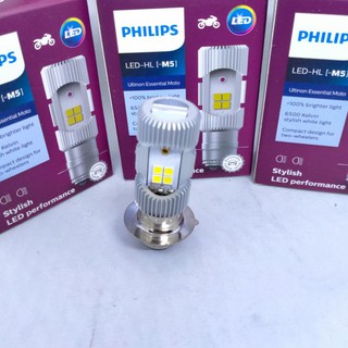 ไฟ Led philips ori M5 H6 DC กระแสไฟ เป็ด matic mio vario beat supra jupiter z Etc