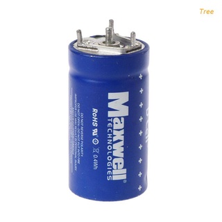 Tree Dc 2.7V 350F Super Capacitor Farad ตัวเก็บปริมาณเสียง 35X60 มม. สําหรับเครื่องใช้ไฟฟ้า