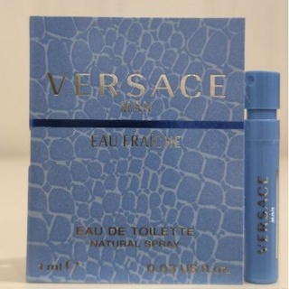 Vial 💢 Versace ☁️ Man Eau Fraiche EDT 1ml น้ำหอมชนิดพกพา ไวออลแท้💯