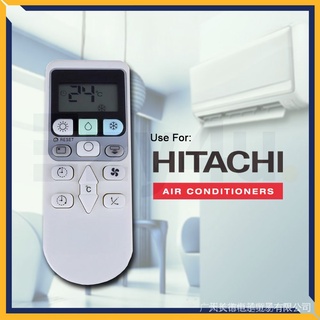 [ฟรีแบตเตอรี่] Rar-4b1 รีโมตควบคุมเครื่องปรับอากาศ Hitachi ทั่วไป