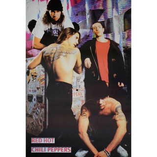 โปสเตอร์ Red Hot Chili Peppers เรด ฮอต ชิลี เพปเปอส์ รูป ภาพ ติดผนัง สวยๆ poster 34.5 x 23.5 นิ้ว (88 x 60 ซม.โดยประมาณ)