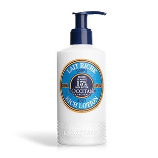 LOCCITANE - SHEA BUTTER RICH BODY LOTION (250ML) (3253581452967)