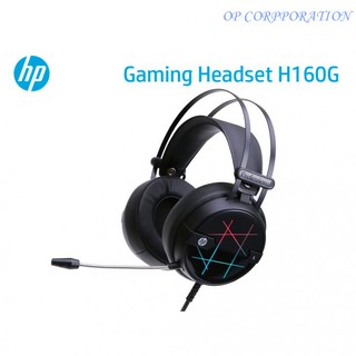 HP H160G หูฟังเกมมิ่ง HIGH PERFORMANCE GAMING HEADSET（หนังลอกมีตำหนิ）