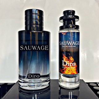 น้ำหอมผู้ชาย  🔥Diro sauwage ดิออ ซอวาจ 🔥 35 ml. ขวด UFO คนตัวหอม แพนโดร่า Pandora ขายดี ราคาส่ง