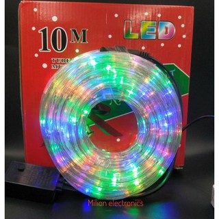 ไฟตกแต่งไฟสายยาง..LEDสีสันสวยงามรวมสียาว10M